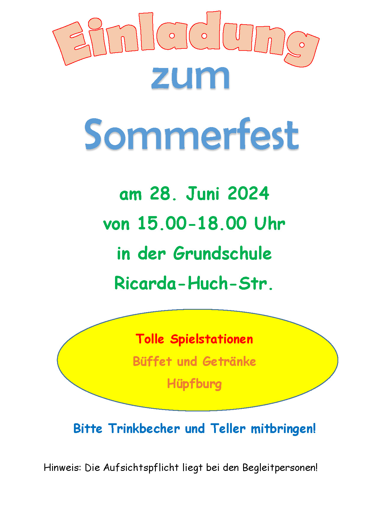 Sommerfest Ricarda Huch
